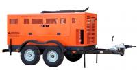 Передвижной дизельный компрессор ЗИФ ПВ-28/1,3 на шасси
