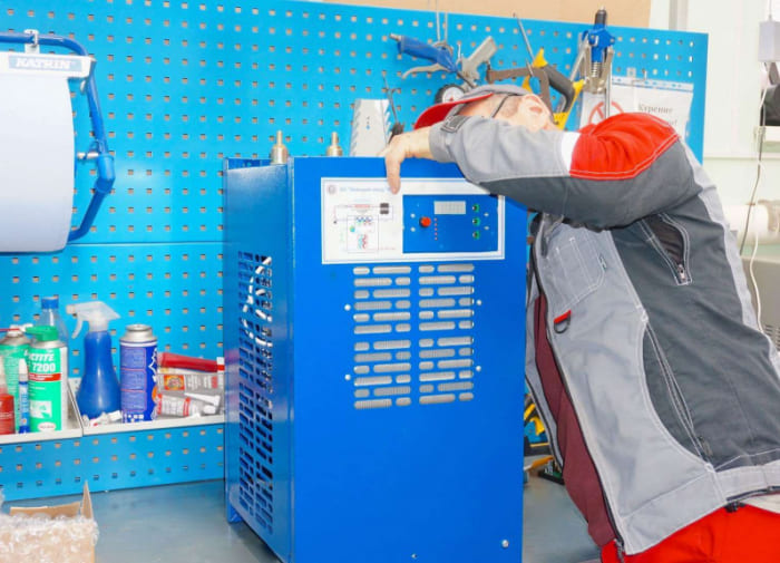 Ремонт осушителей сжатого воздуха